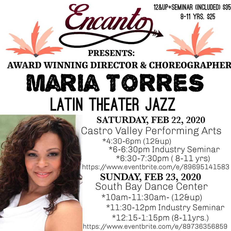 Encanto Master Classes w Maria Torres