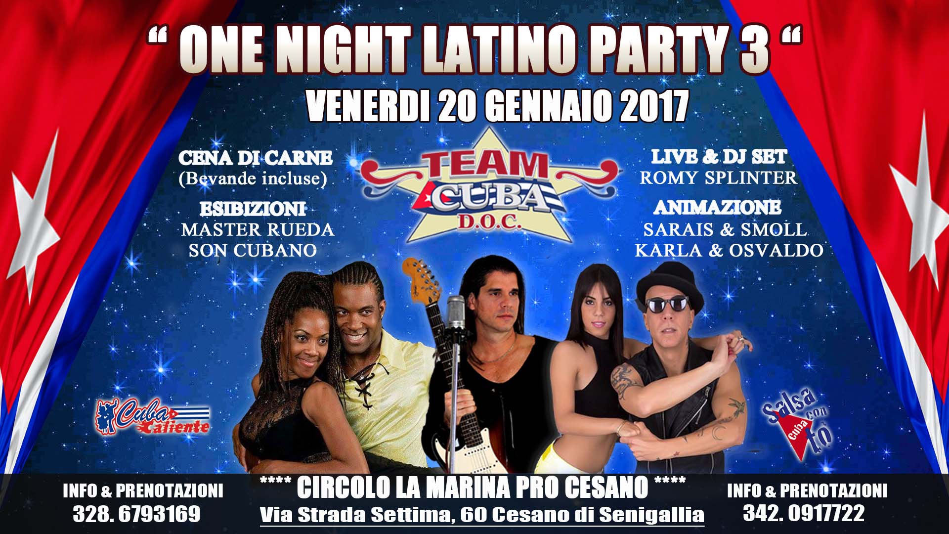 ONE NIGHT Latino "3" con Tó!!!