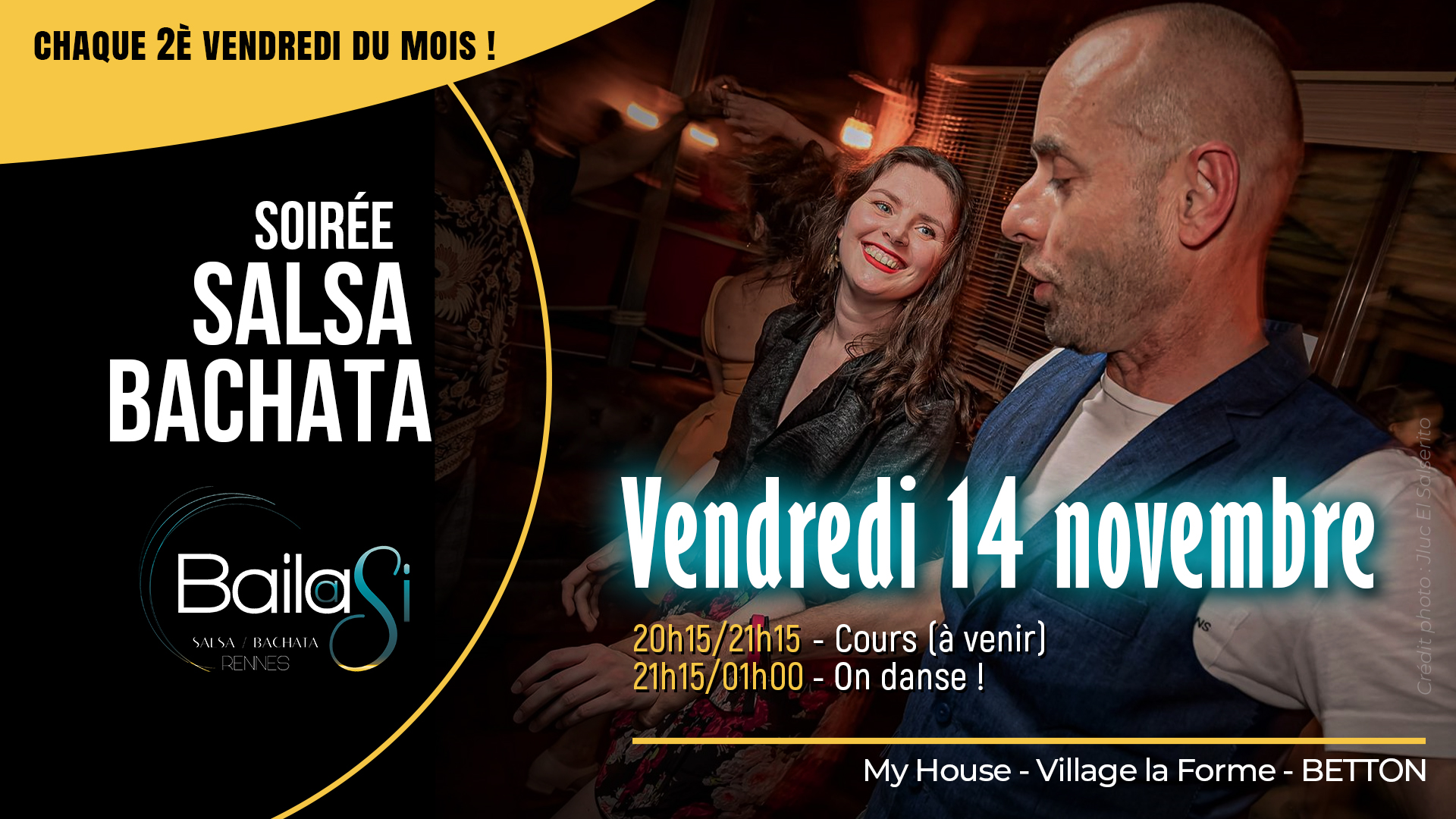 Soirée Salsa Bachata par BAILASI