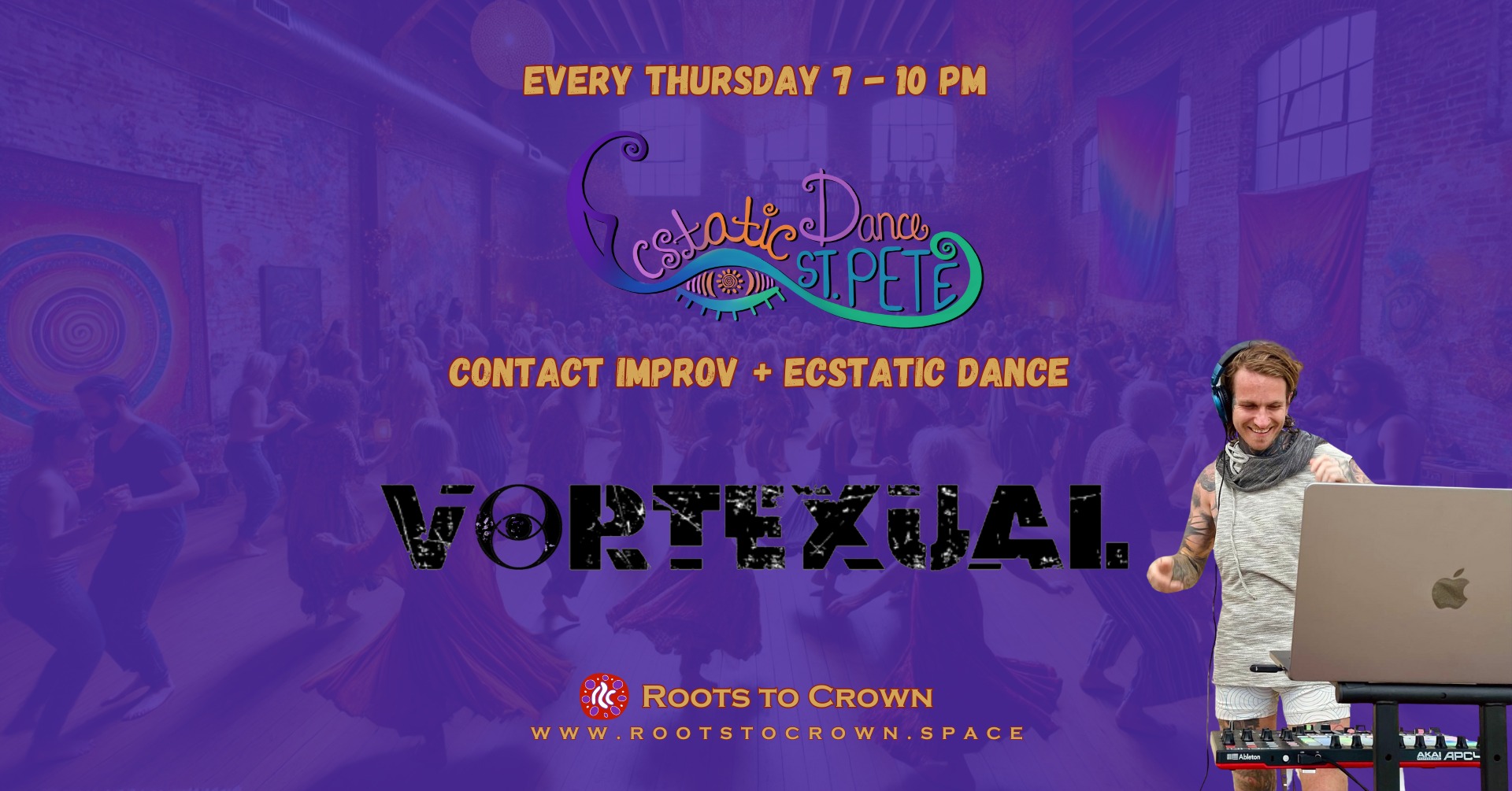 Ecstatic Dance & Contact Improv ft. VORTEXUAL