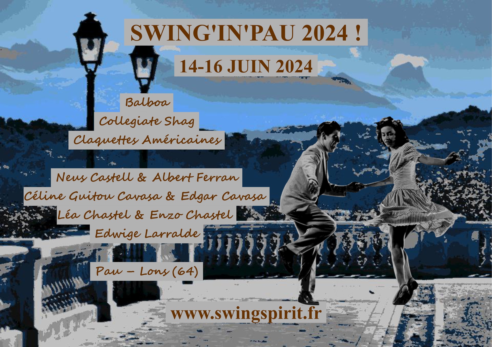 Swing'In'Pau - Stage Balboa & Shag !