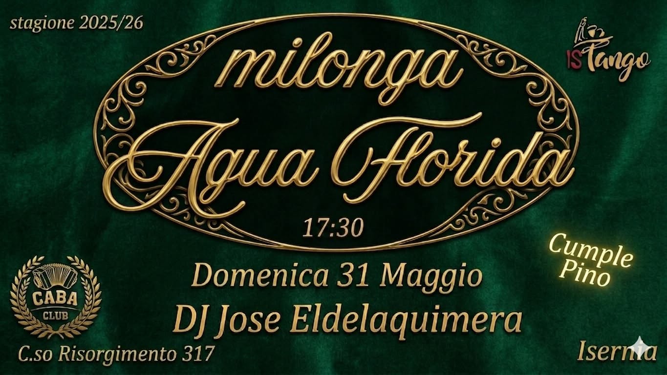 Milonga Agua Florida