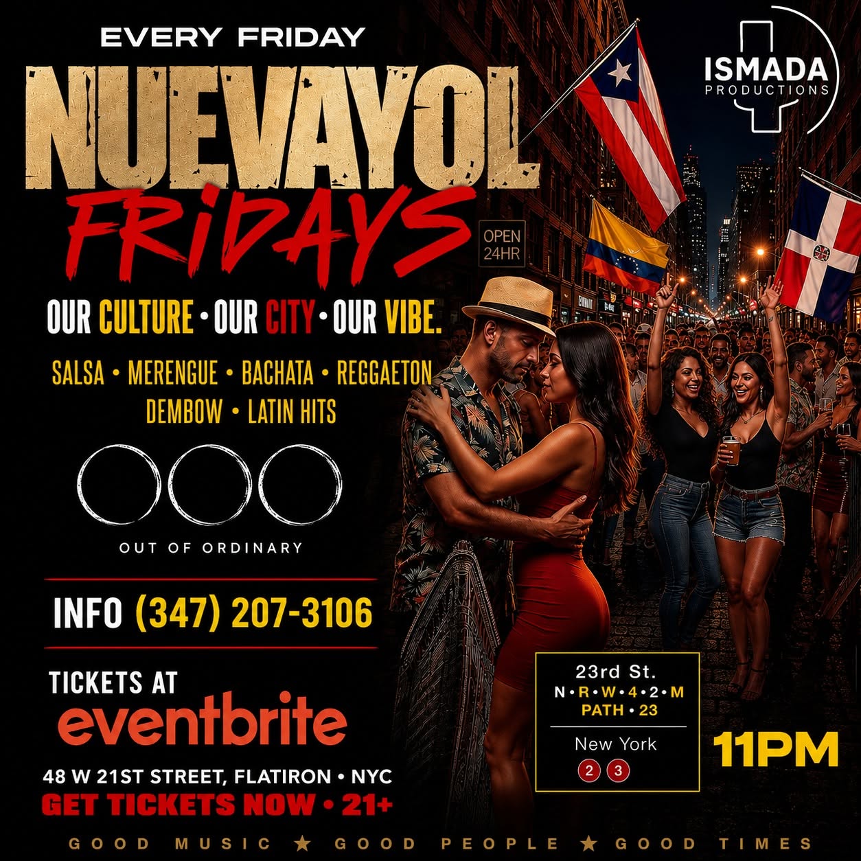 NuevaYol Fridays La Fiesta Latina de Todos los Viernes en NYC
