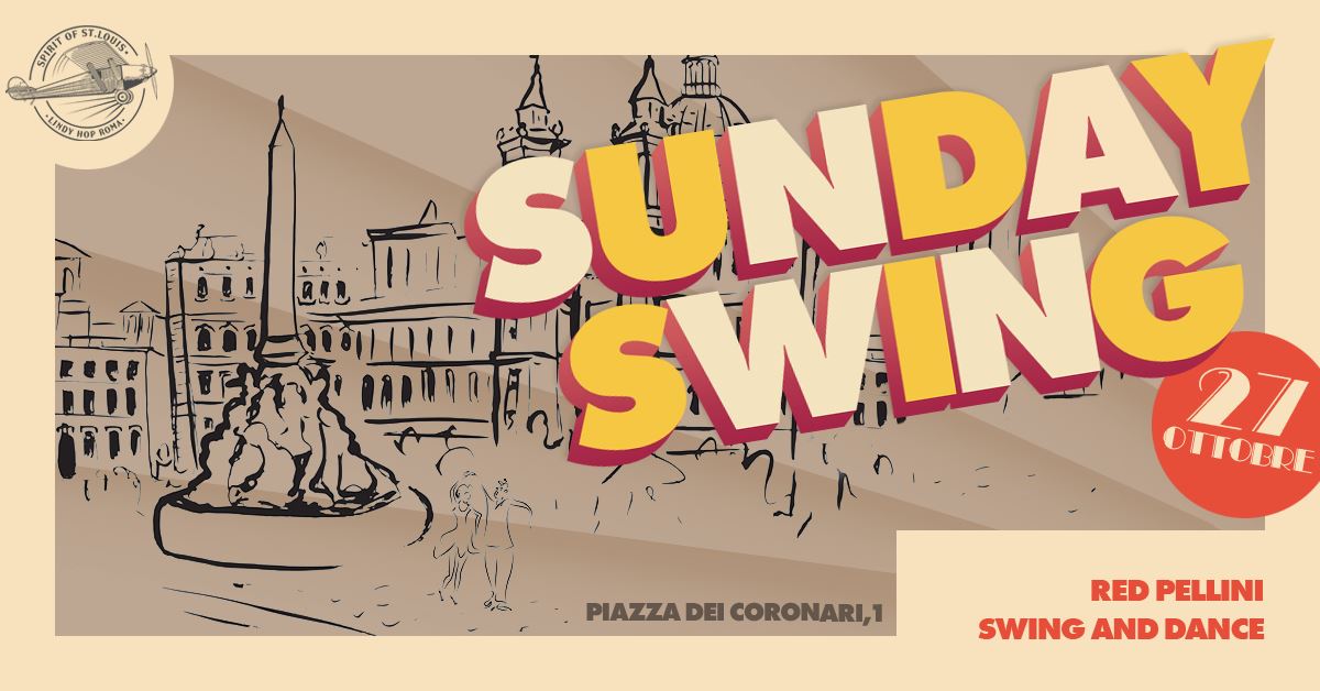 Sunday Swing, a due passi da Piazza Navona!