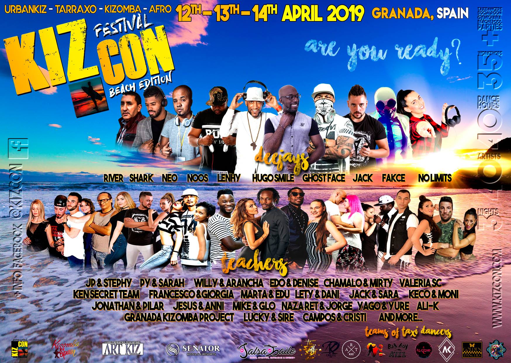 KIZCON 2019 - Kizomba Beach Festival (Official Event)