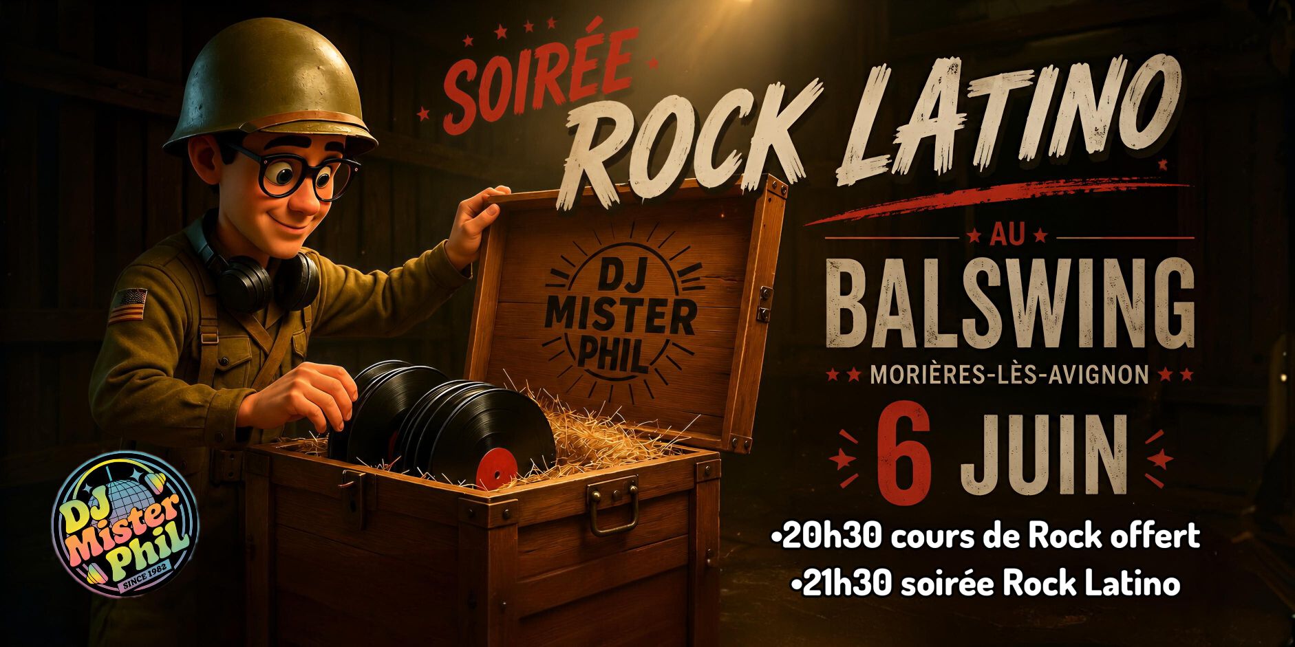 Rock Latino au BalSwing by Mister Phil, cours offert