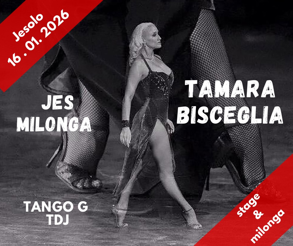 Stage con Tamara Bisceglia - a seguire Jes Milonga Tango G Tdj