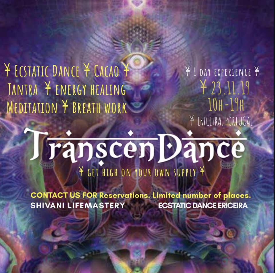 Ecstatic Dance Ericeira ¥ TranscenDance¥ 23 Nov 1Day