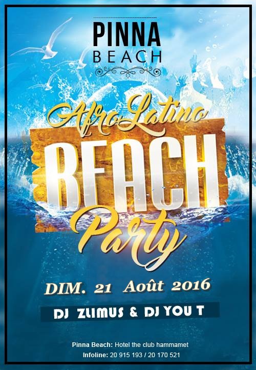Afro Latino Beach Party