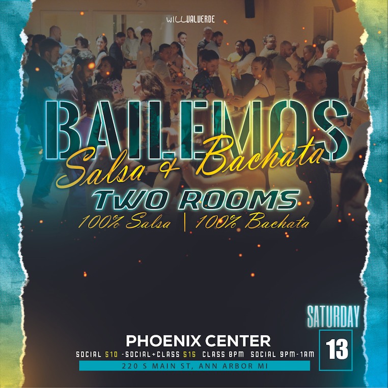 BAILEMOS Social Night - 100% Salsa & 100% Bachata