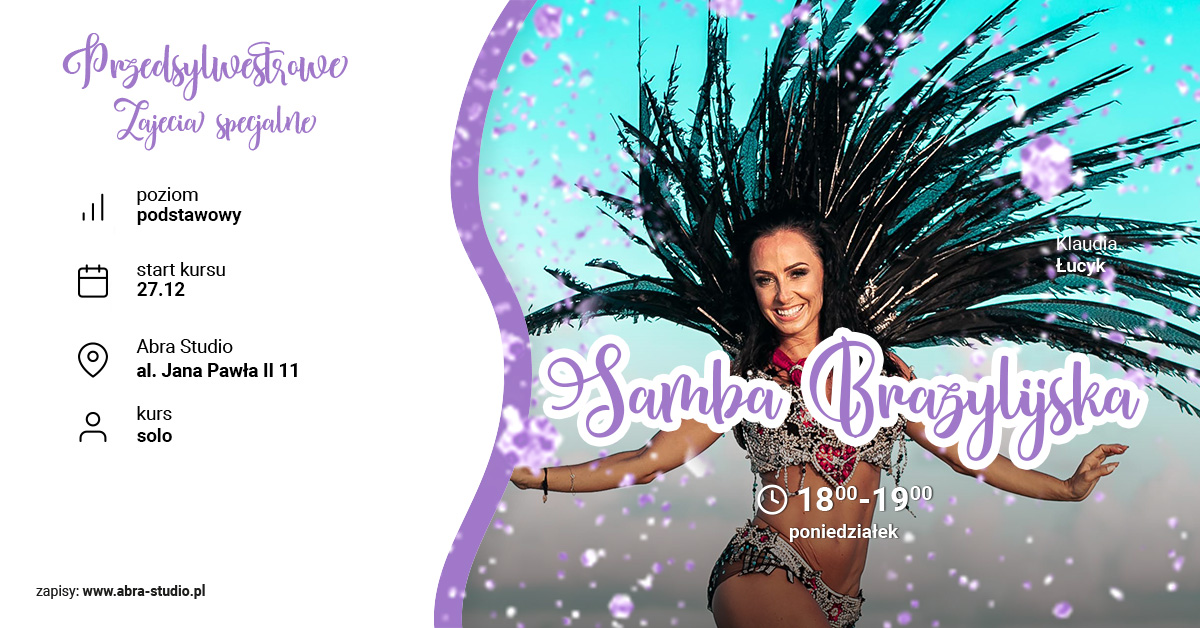 Samba Brazylijska - poziom podstawowy! 27.12