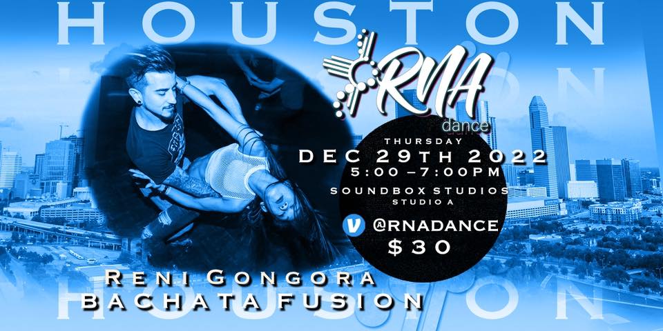BACHATA FUSION workshop with Reni Gongora from RNA Dance
