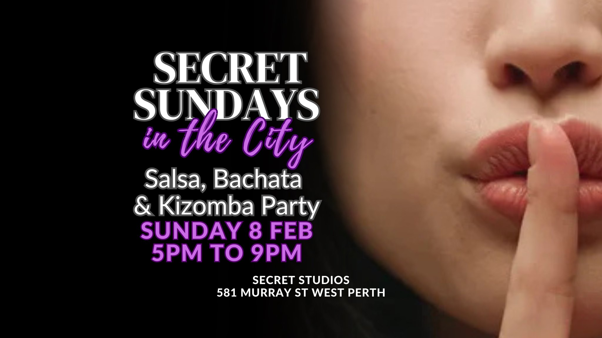 Secret Sundays in the City - Salsa, Bachata Kizomba