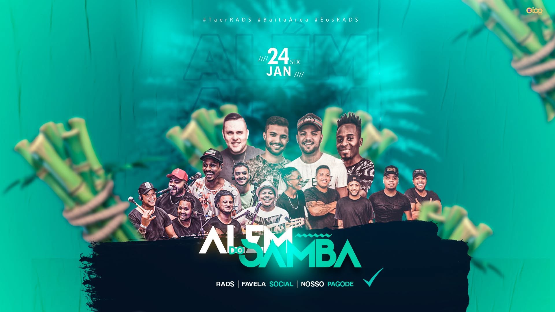 24.01 - Rads convida Favela Social e Nosso Pagode