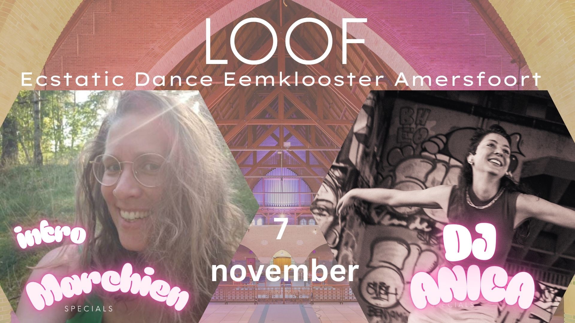Ecstatic Dance @LOOF met DJ Anica 7 November