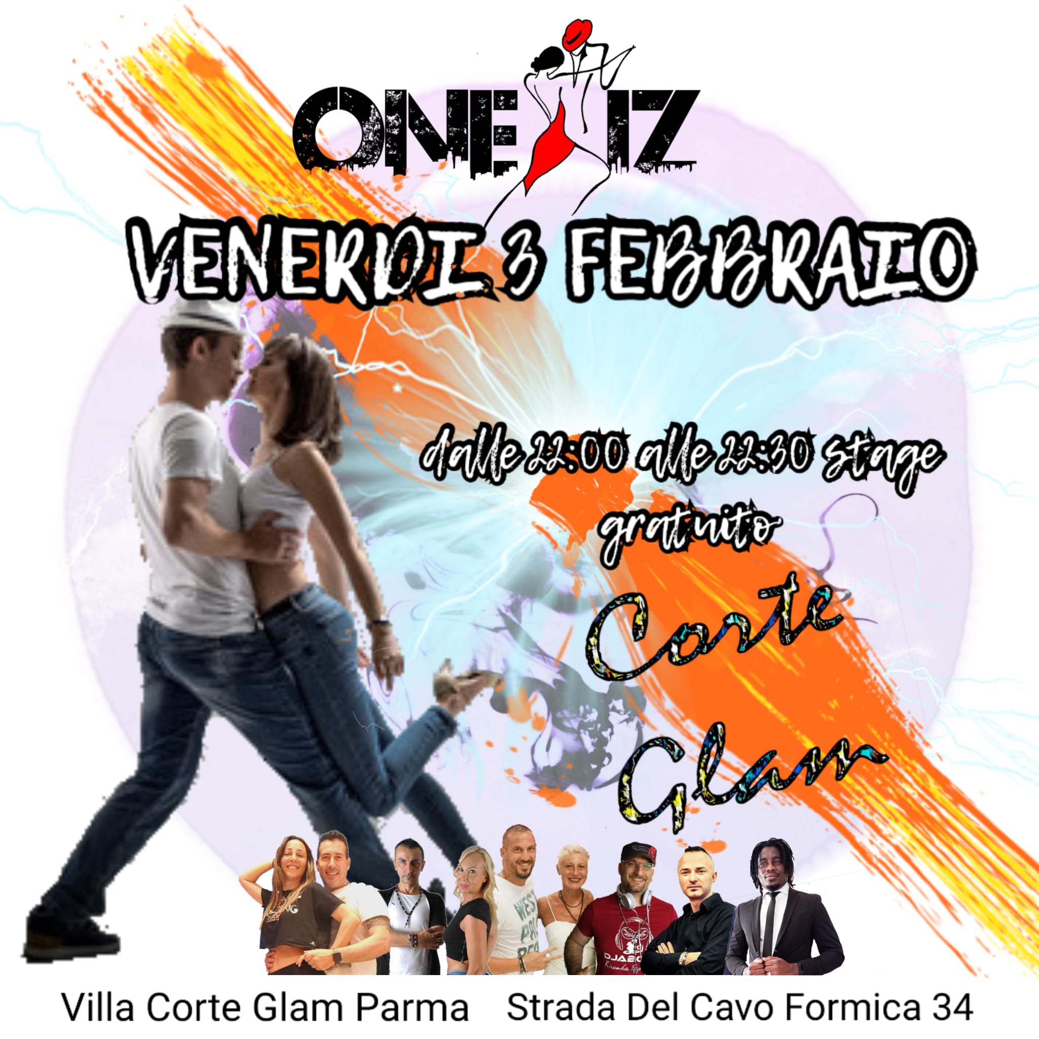 OneKiz Parma Venerdi Kizomba - Villa Corte Glam