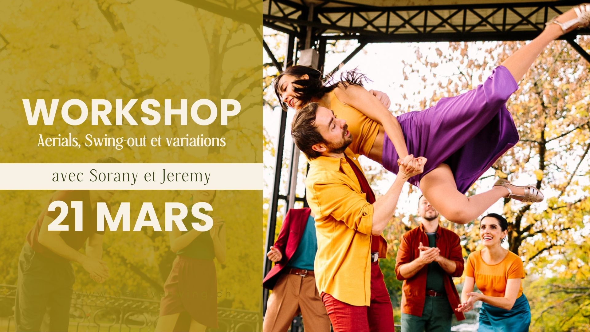 Workshop d’Aérials et Swing Out & variations