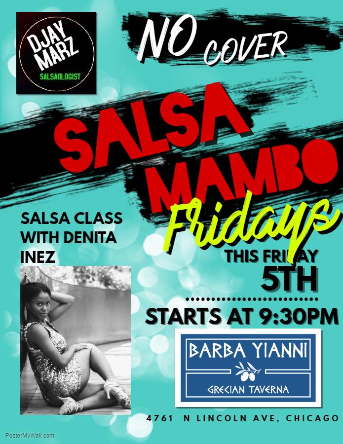 Salsa Mambo Fridays at Barba Yianni