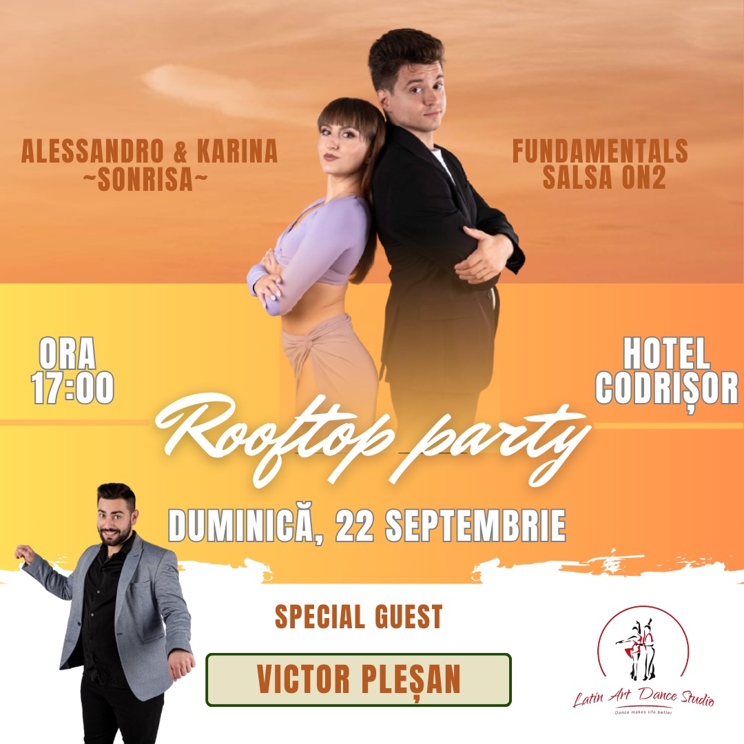 ☀️ROOFTOP LATINO PARTY☀️ - ediția 2