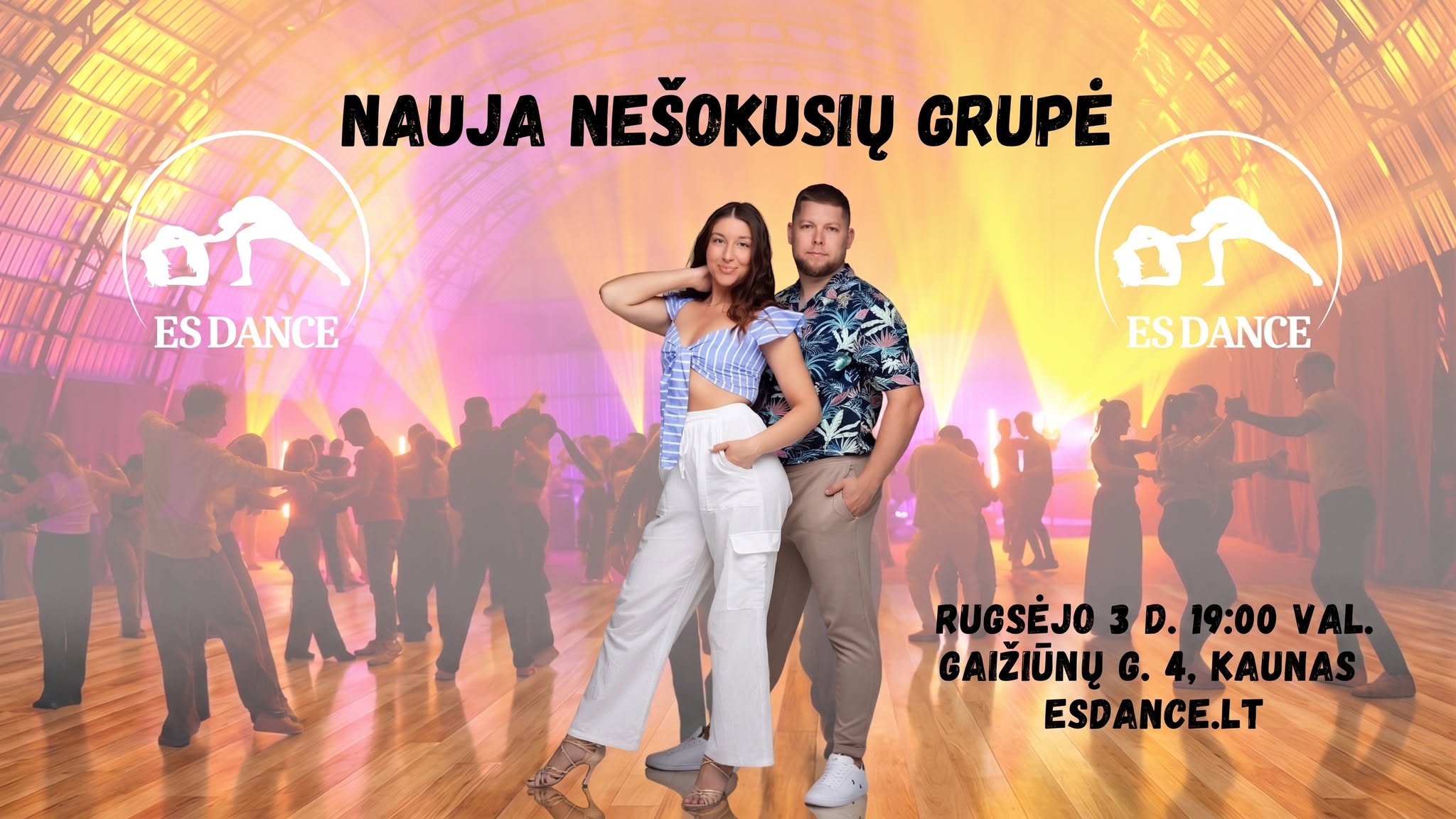 Nauja pradedančiųjų bachatos šokių grupė 09 03
