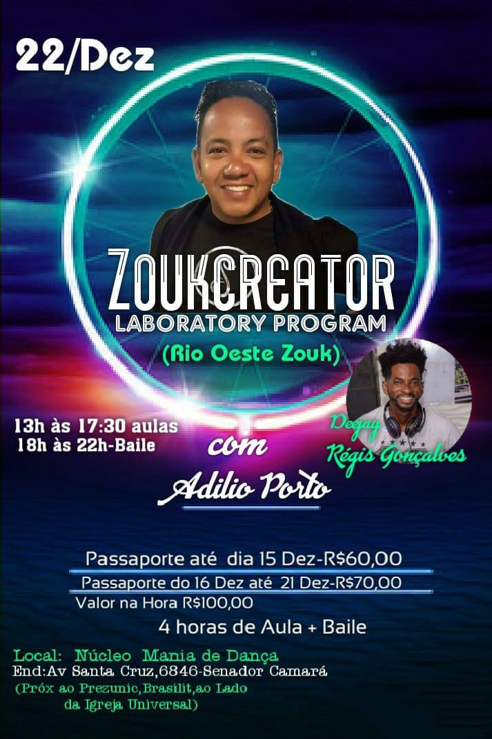 ZoukCreator Laboratory Program ( Rio Oeste Zouk )