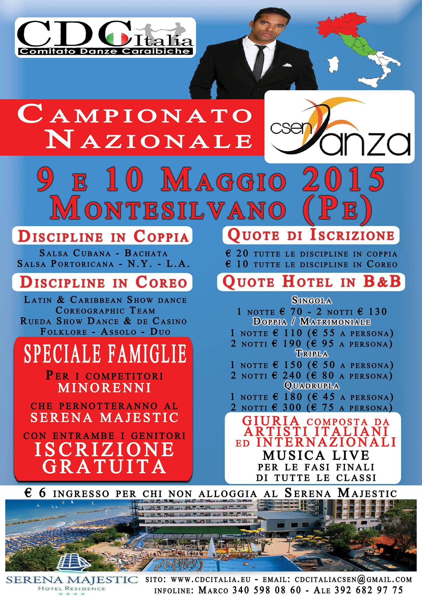 *Evento Ufficiale* 2°Campionato Nazionale C.D.C. Italia 9-10 Maggio 2015