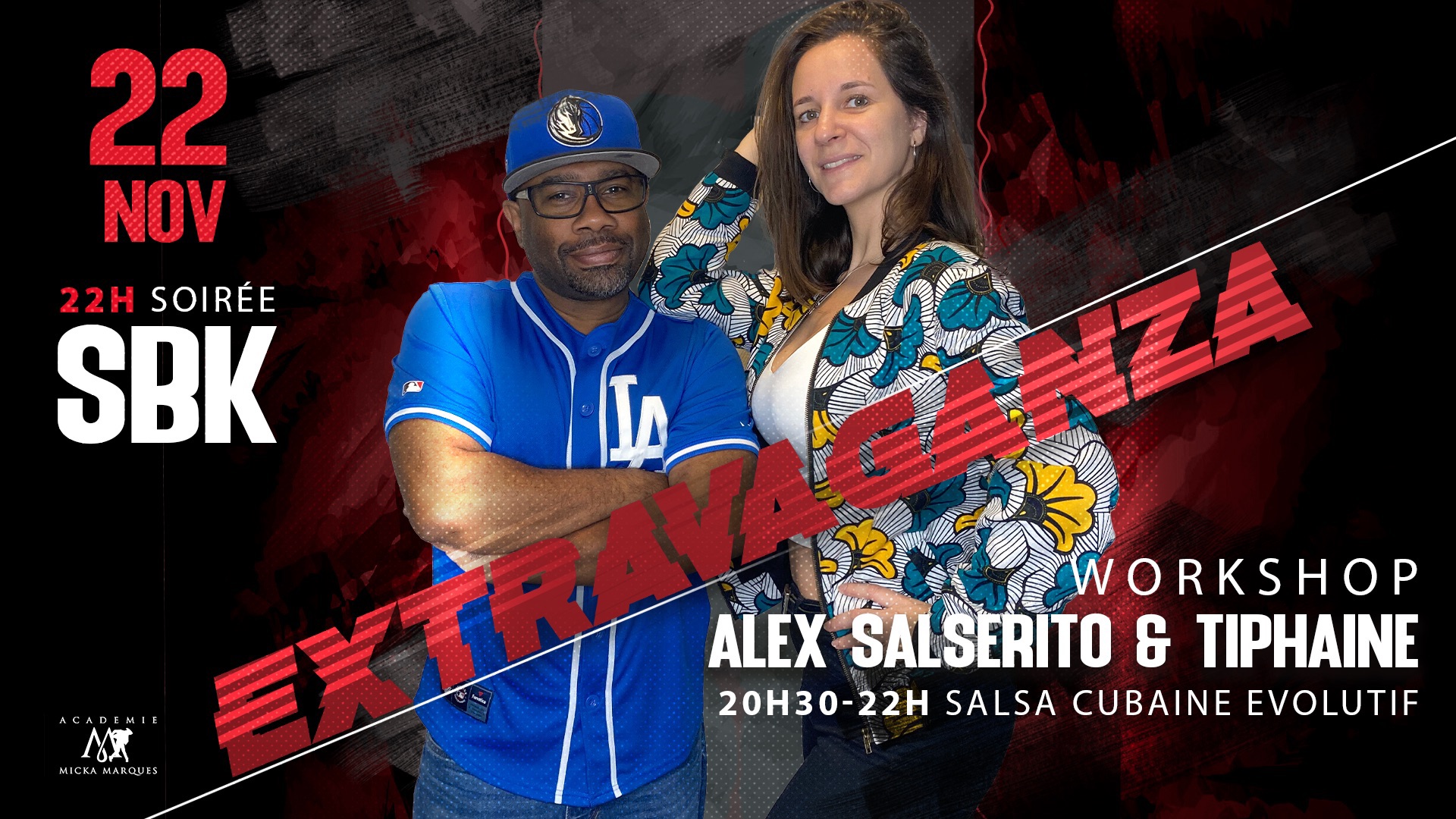Extravaganza SBK avec ALEX SALSERITO ET TIPHAINE