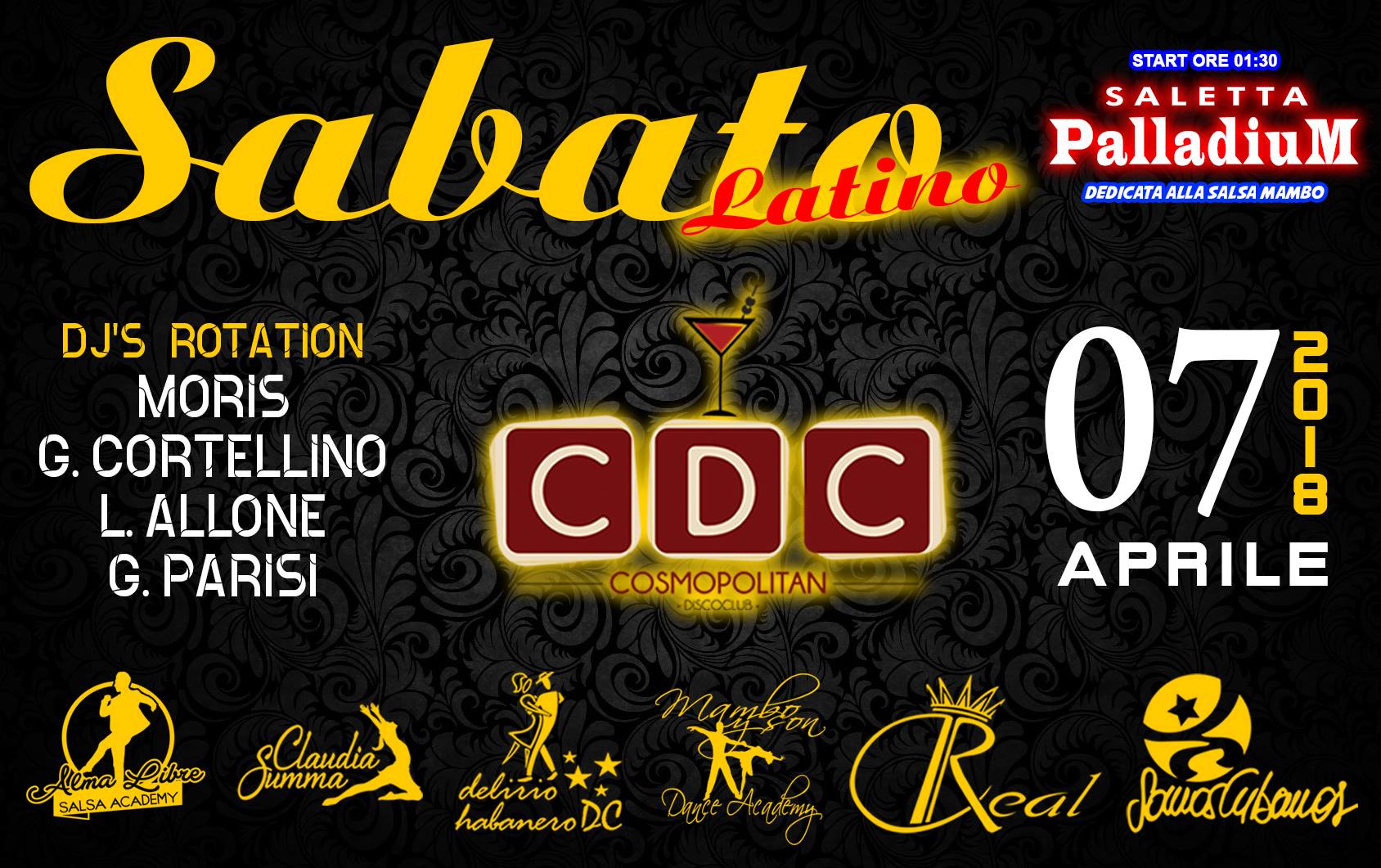 ♫♪ Il Sabato Latino Messinese ♫♪ CDC Cosmopolitan