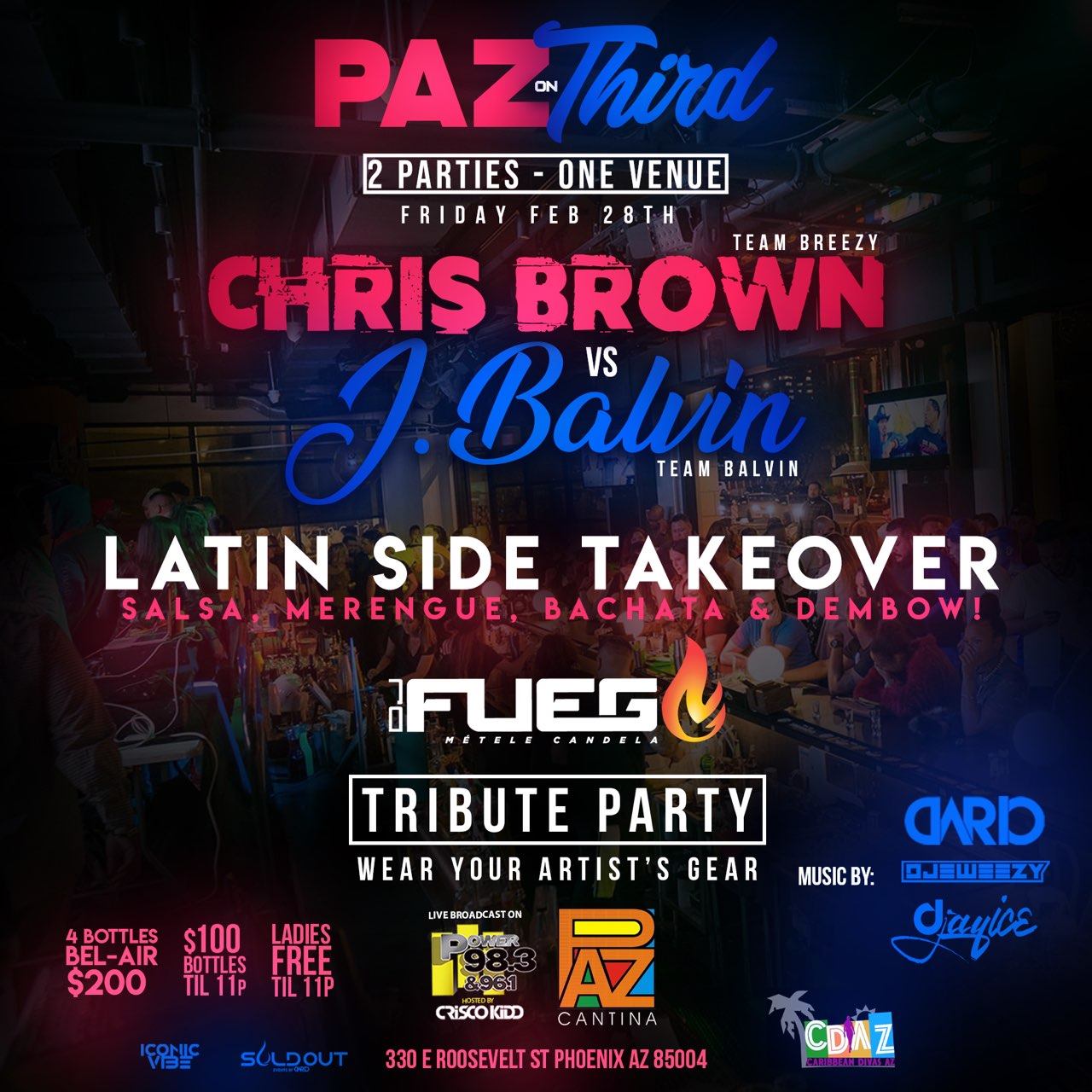 Paz Third with DJ Fuego