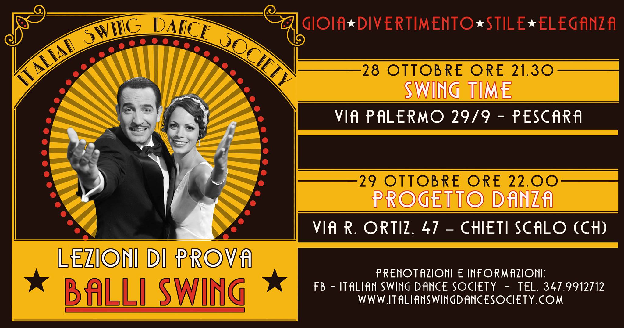 Swing! Lezioni di prova