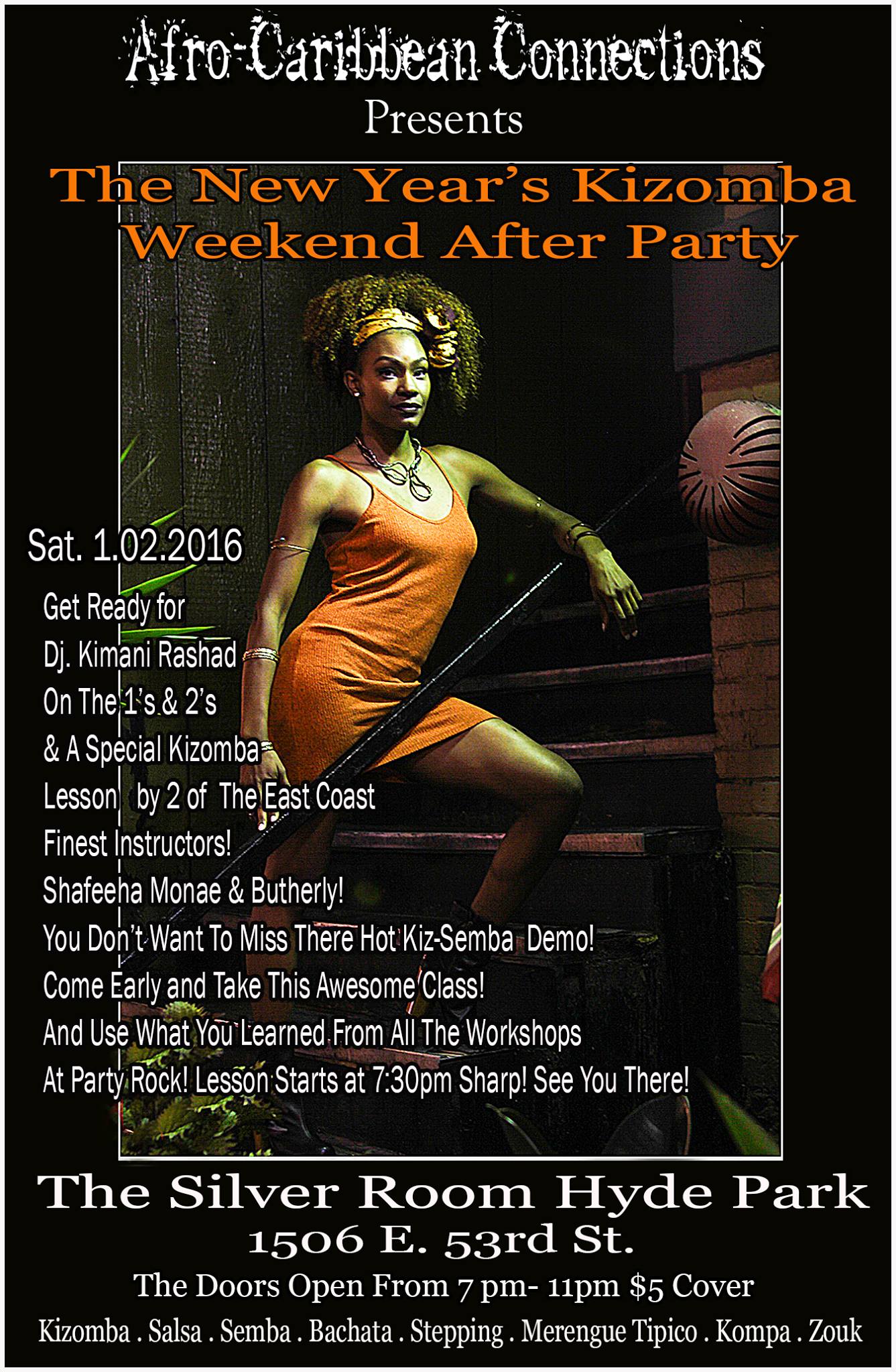THE NEW YEAR'S KIZOMBA AFTER PARTY!!!