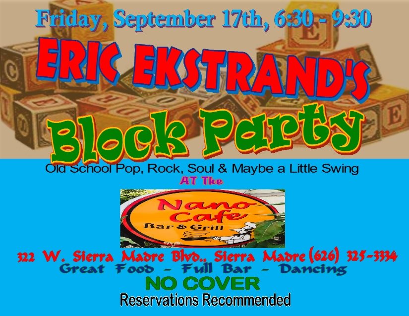 Block Party at the Nano
