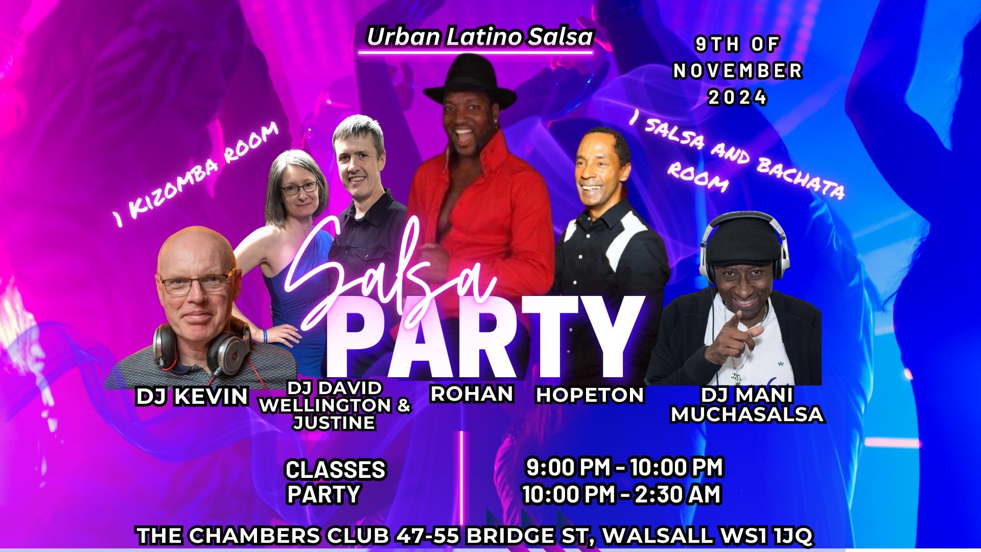 URBAN LATINO SALSA AND KIZOMBA PARTY