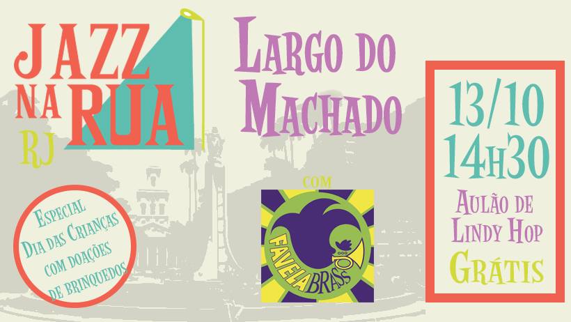 Jazz na Rua RJ - Dia das Crianças no Largo do Machado