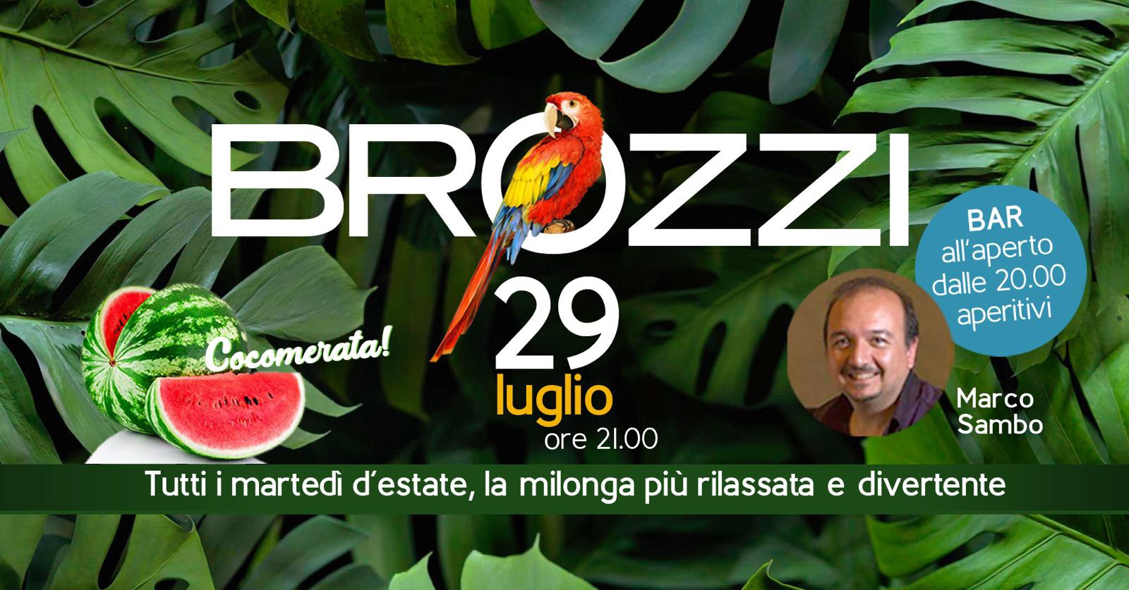 Milonga di Brozzi con dj Sambo e cocomerata 🍉
