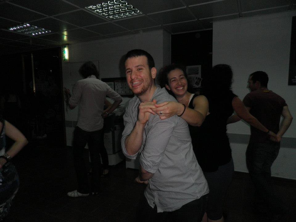 מסיבת סלסה במנת"א (מדיה נוצ'ה תל אביב) Salsa party at MeNTA