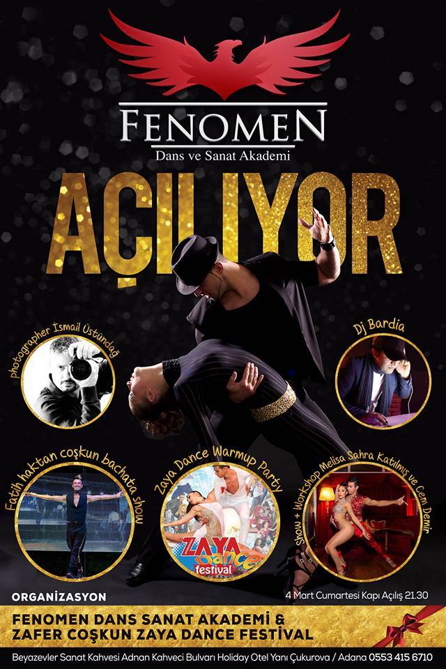 Fenomen Dans & Sanat Akademi (Açılış) ve Zaya WarmUp Party