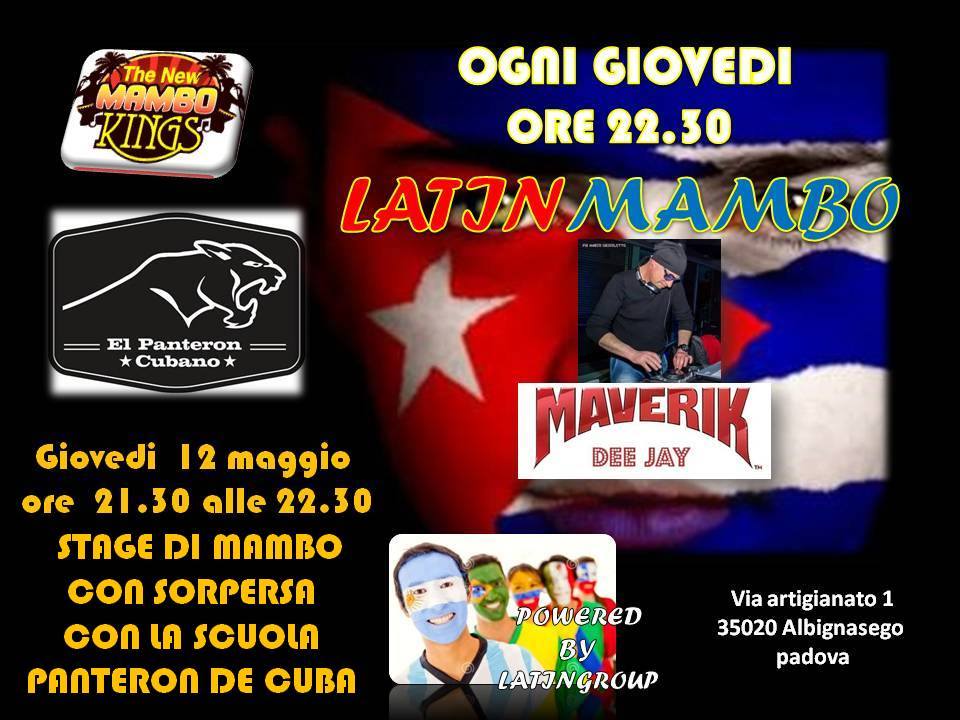 Latinmambo Stage Di Mambo Con Sopresa Ospiti Della Serata Scuola Panteron Cubano djset maverik dj powered by latingroup