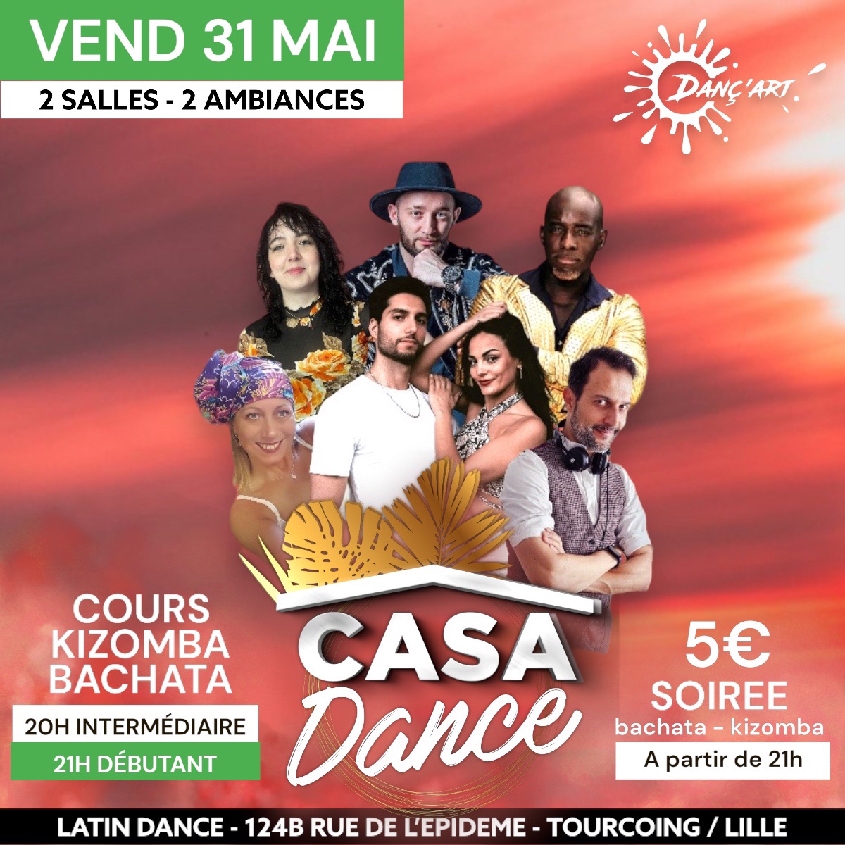 CASA DANCE : cours & soirée > bachata kizomba