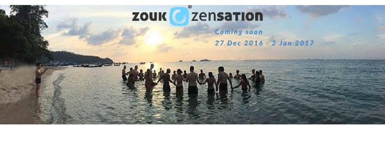 Zouk Zensation 2-6 jan 2016