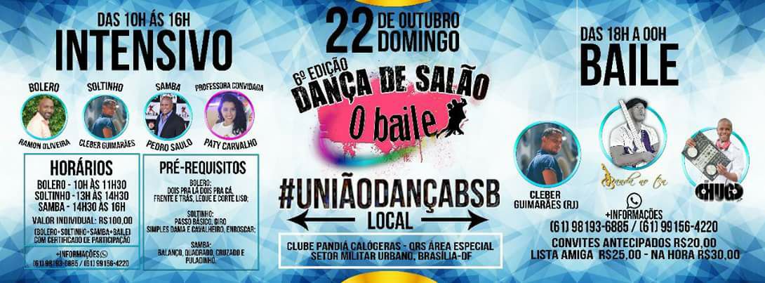 #UNIÃODANÇABSB - Intensivo e Baile