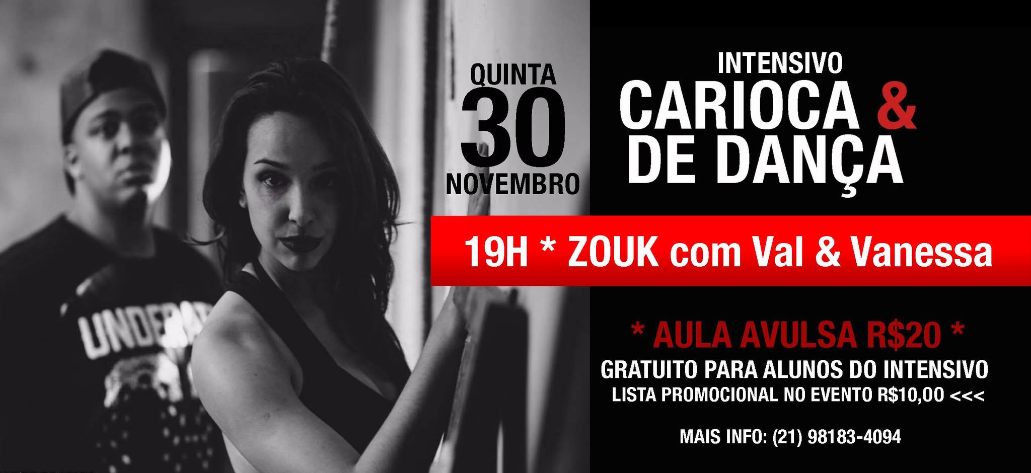 ★ Aulão de Zouk com Val & Vanessa ★
