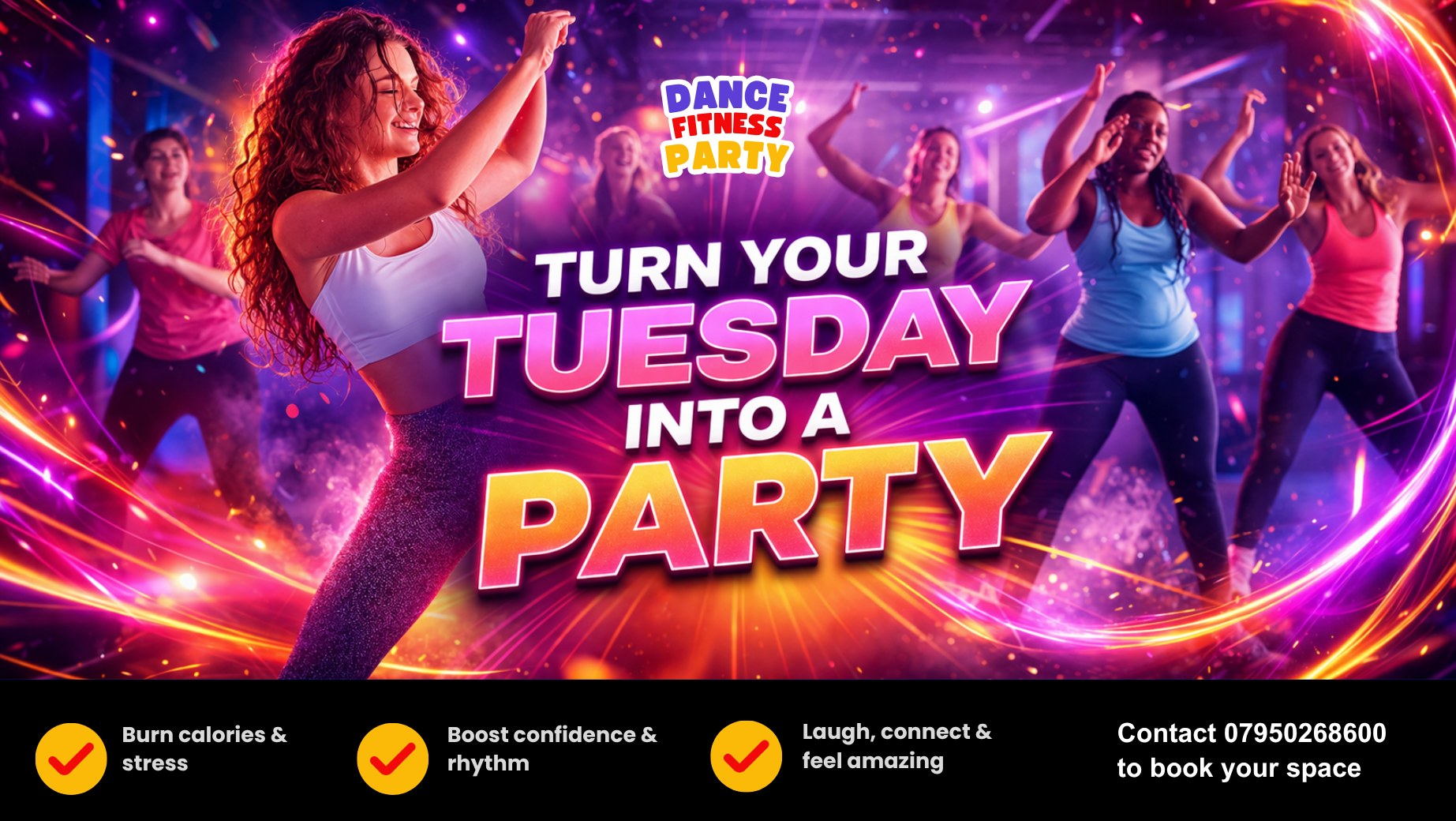Dance Fitness Party Tuesdays in Colindale, NW London Barnet