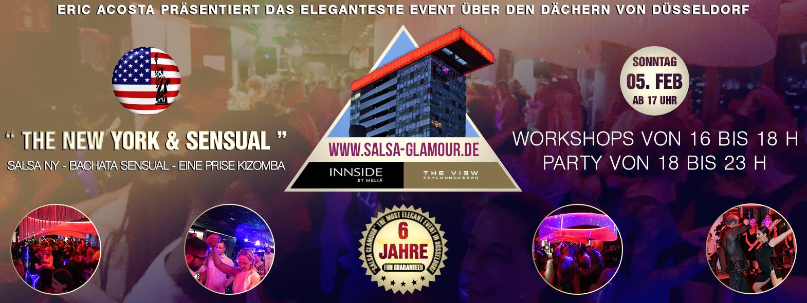 Salsa Glamour The New York & Sensual - Innside Hotel Düsseldorf