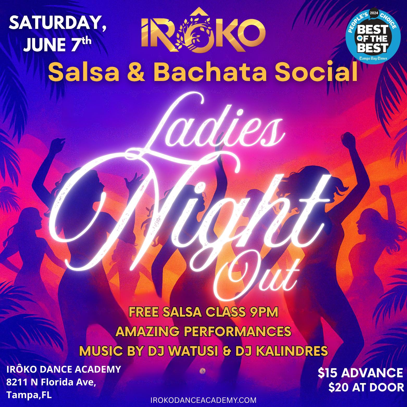 Irôko Ladies Weekender Socials June 6th & 7th
