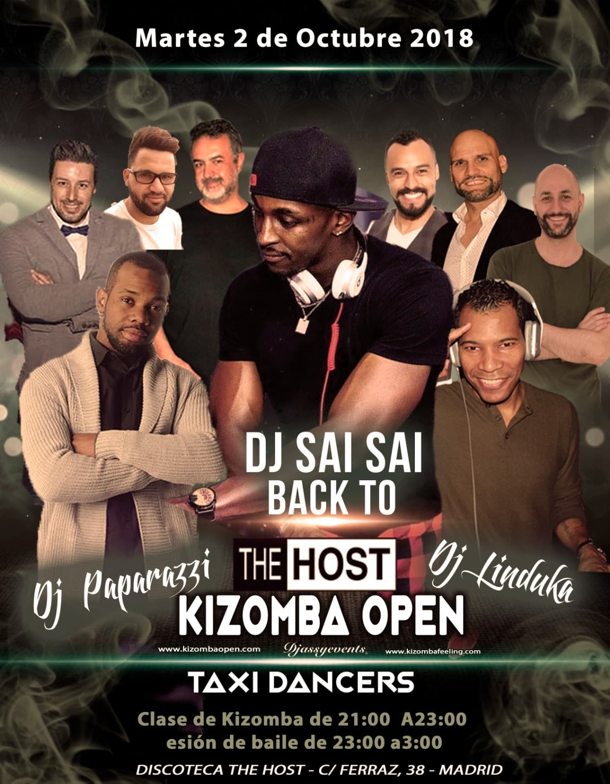 ★★Dj Sai Sai Back to The Host Kizomba Open★★02 10 2018★★