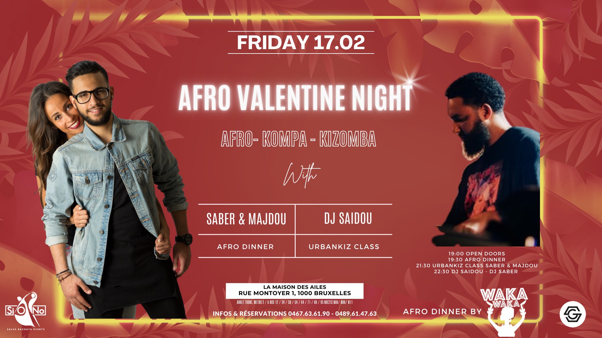 AfroValentine night x Waka Waka