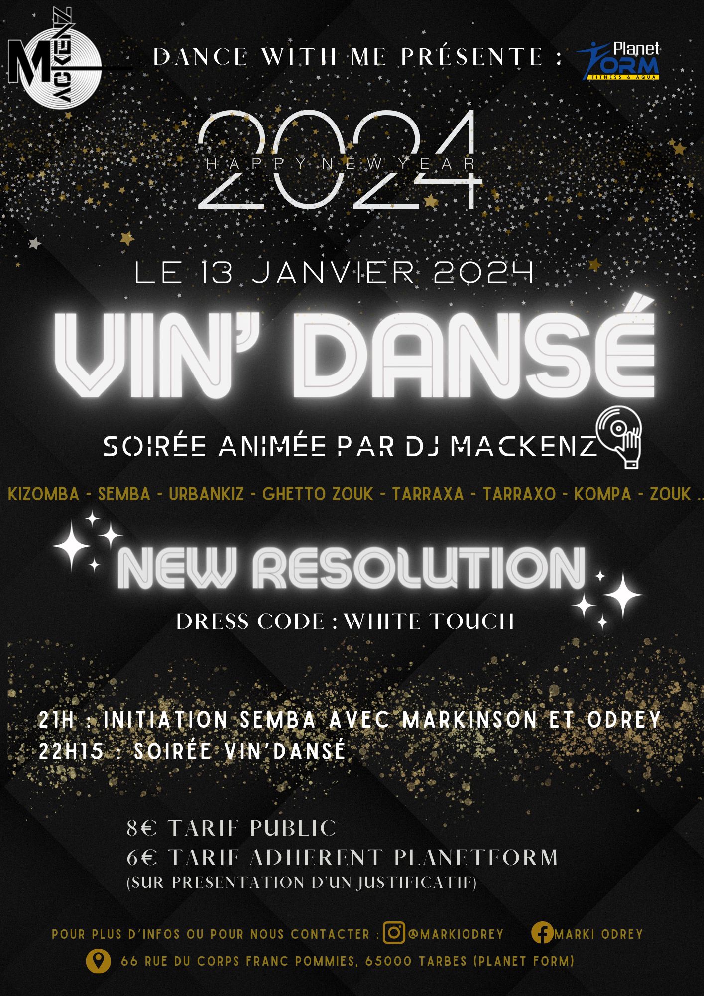 Vin' Dansé : New Resolution...