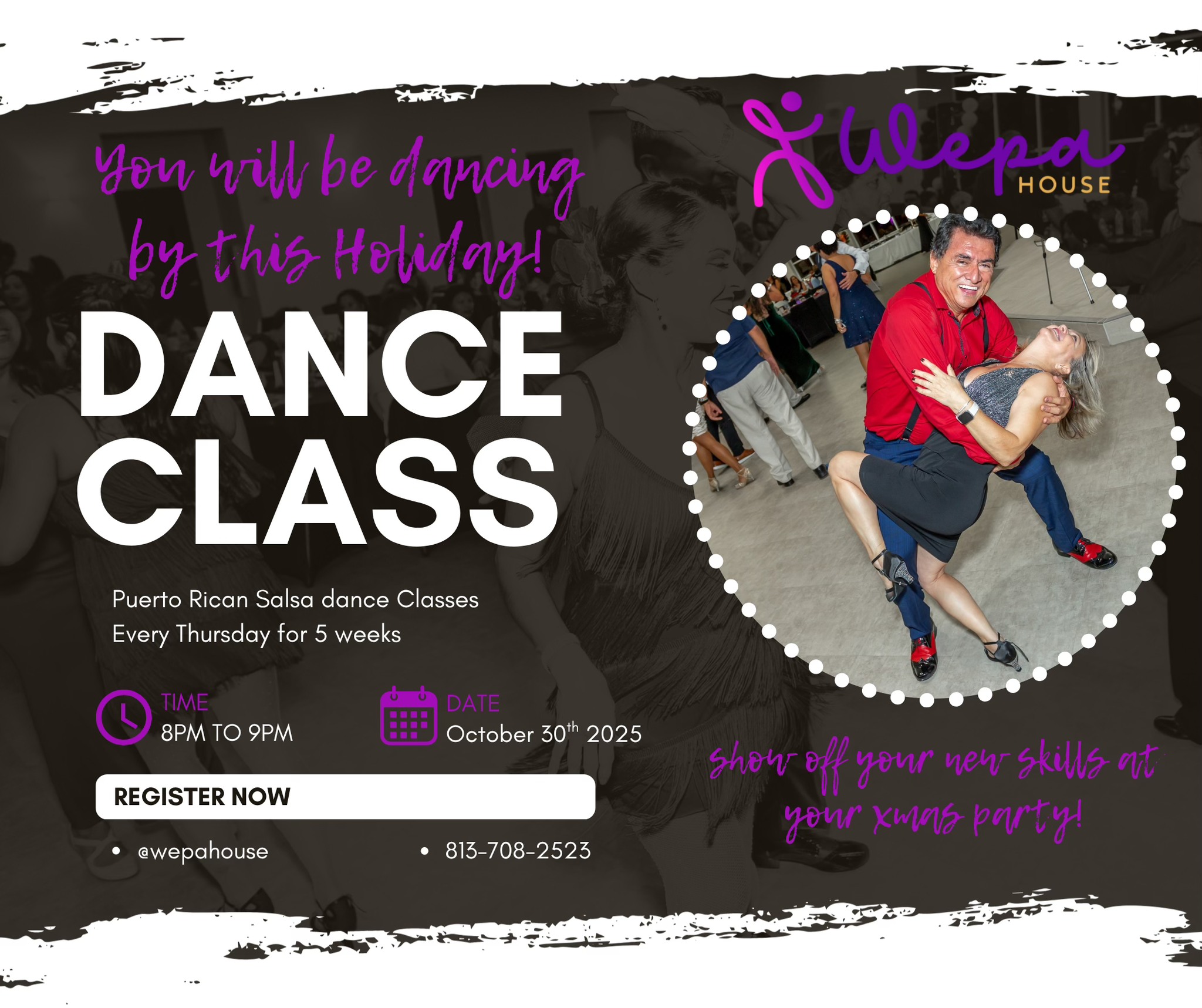 New Salsa Classes at Wepa House