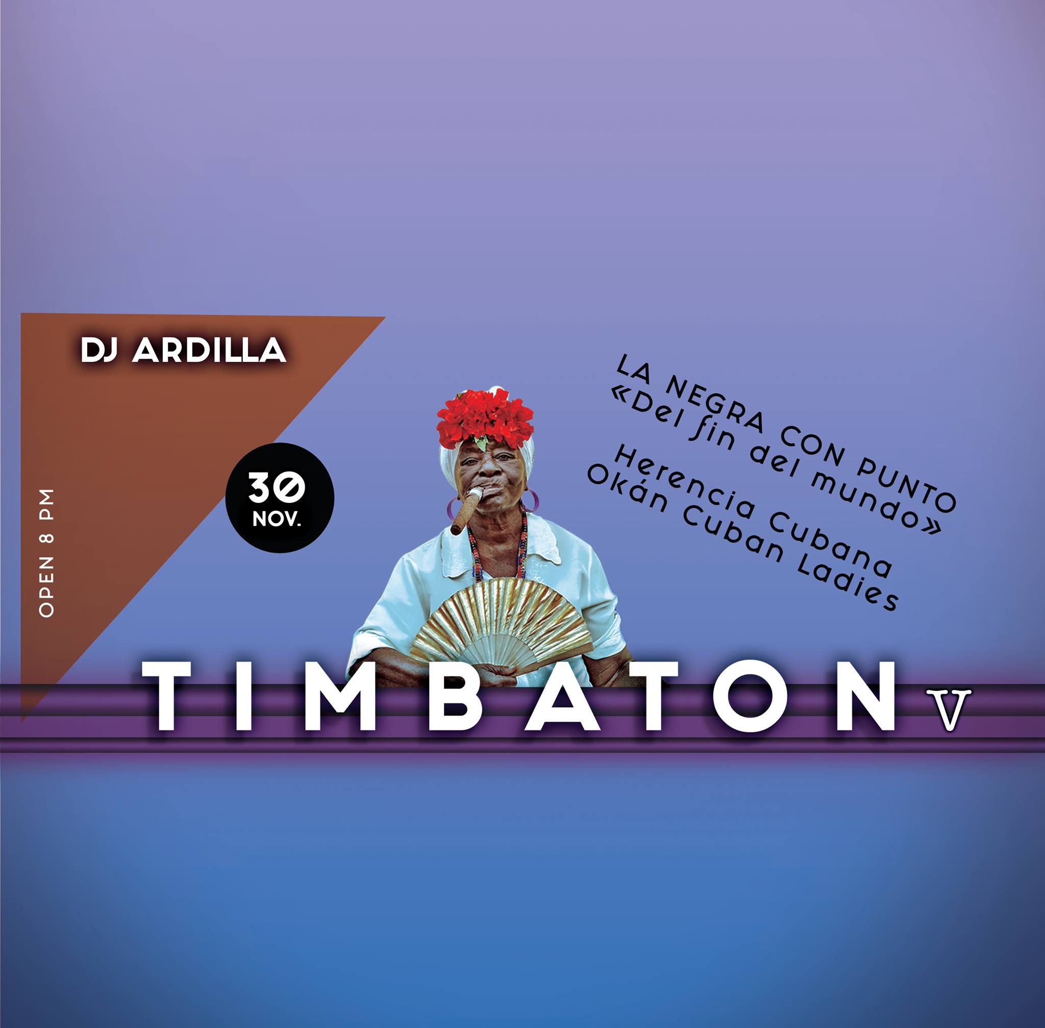 Timbaton V, La negra con punto, Herencia Cubana, Okan C.L.